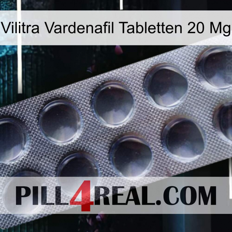 Vilitra Vardenafil Tablets 20 Mg 30
